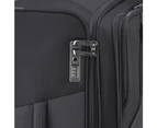 Delsey MARINGA 68cm Medium Exp Softsided Luggage - Black