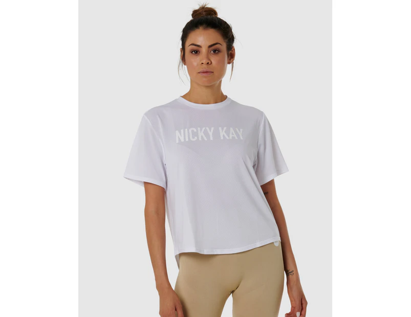 Women's T-Shirt Quick Dry White