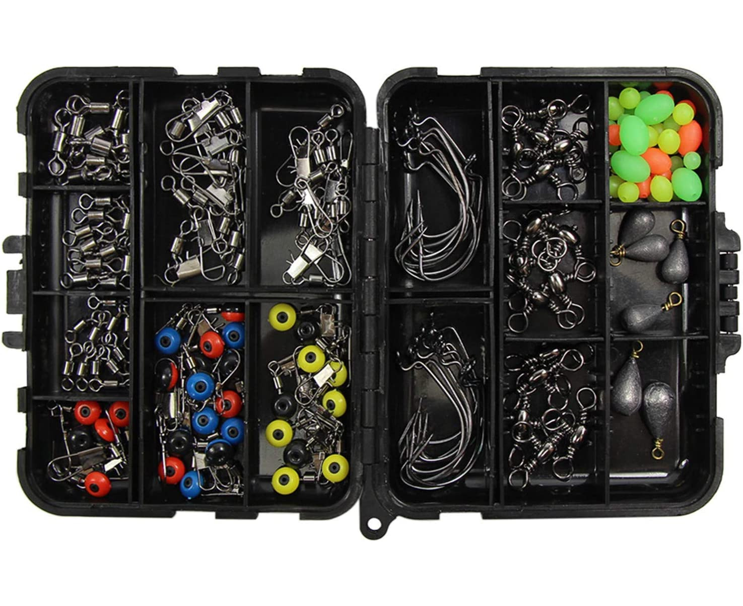 160pcs Fishing Accessories kit with Tackle Box