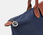 Longchamp Le Pliage Medium Top Handle Bag - Navy