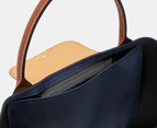 Longchamp Le Pliage Medium Top Handle Bag - Navy