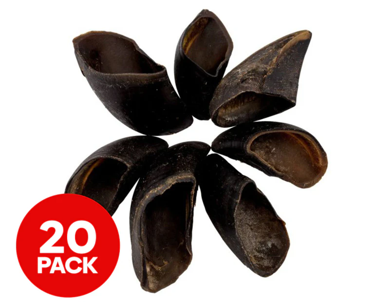 Blackdog Cow Hooves Dog Treat 20pk