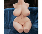 16.5KG Realistic Silicone Pussy & Anal Missionary Male Masturbator Sex Doll