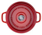 Chasseur 26cm / 5L Round French Oven - Crimson