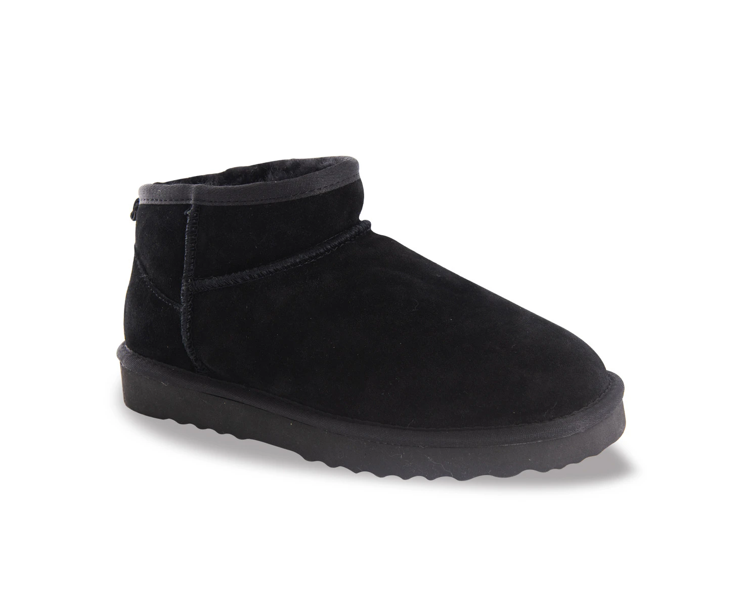 Aus Wooli Australia Sheepskin Classic Ultra Mini Boot - Black