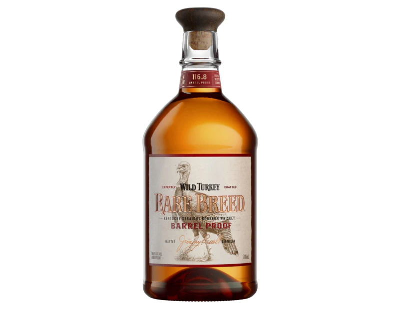 Wild Turkey Rare Breed Barrel Proof Bourbon Whiskey 700mL