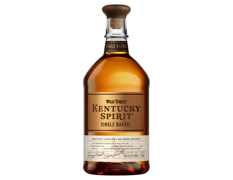 Wild Turkey Kentucky Spirit Single Barrel Bourbon Whiskey 750mL