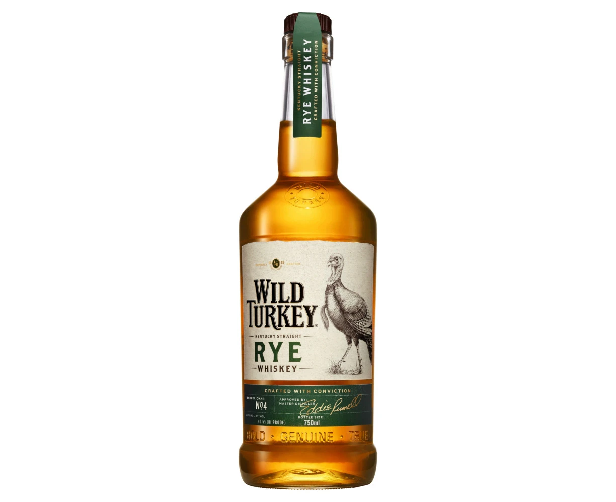 Wild Turkey Kentucky Straight Rye Whiskey 700mL