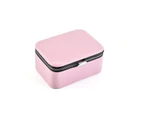Mini Ring Earring Organizer Case Display Case Storage Box Jewelry Box--Pink