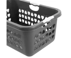 8 x X-LARGE LAUNDRY BASKETS 70L Eco Essential Hamper Clothes Washing Storage Bin Family Size