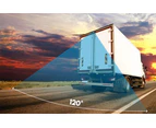 Elinz AHD Reversing Rear View CCD Camera 4PIN Night Vision Car Truck Caravan 1200 View 10M