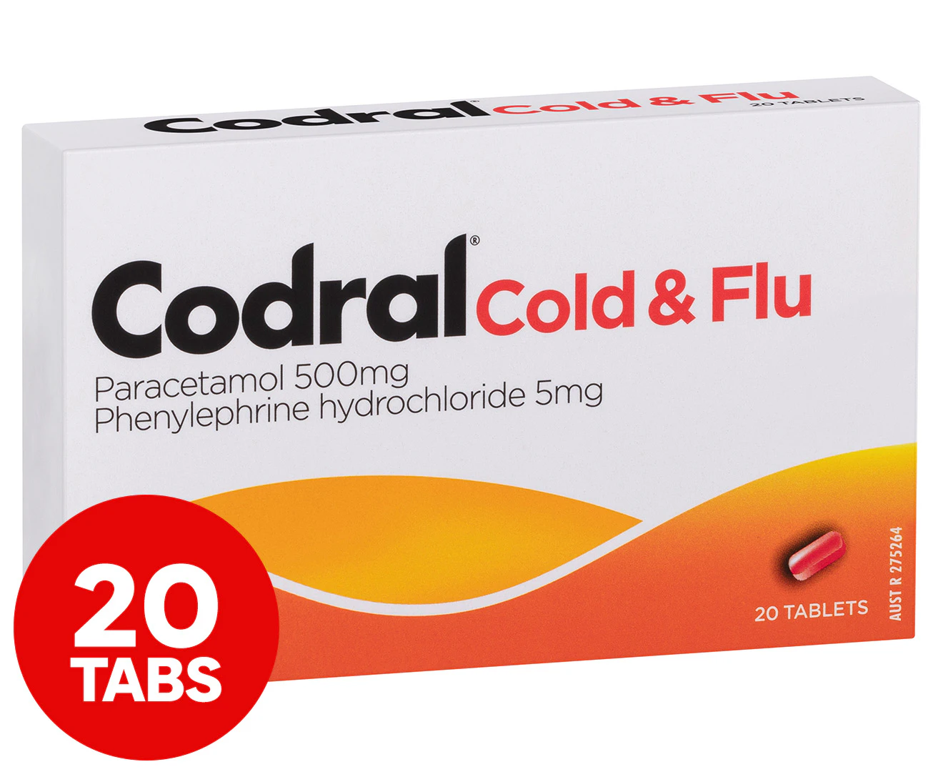 Target Codral Cold and Flu Tablets - 20 Pack