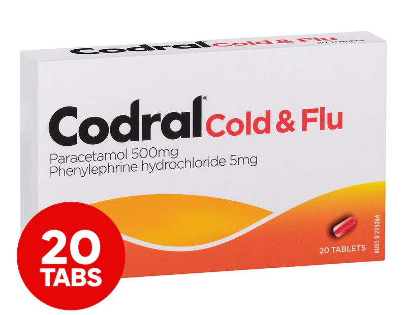 Codral Cold & Flu 20 Tabs