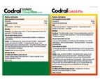 Codral Plus DuoRelief Sore Throat Lozenges 16pk + Cold & Flu 20 Tabs