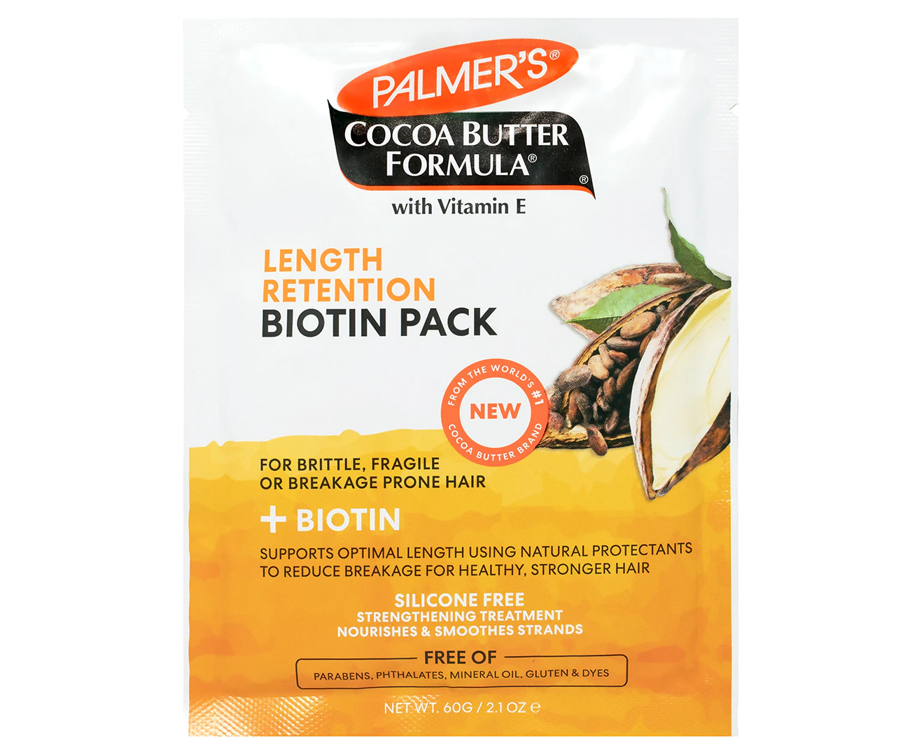 Palmer's Cocoa Butter Length Retention Biotin Treatment Pack 60g