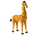 Jiggle & Giggle Large Standing Giraffe Kids/Children Soft Plush Play Toy 3y+