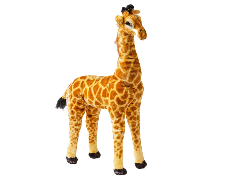 Jiggle & Giggle Large Standing Giraffe Kids/Children Soft Plush Play Toy 3y+