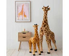 Jiggle & Giggle Large Standing Giraffe Kids/Children Soft Plush Play Toy 3y+