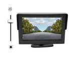 Elinz 4.3" Monitor CMOS Reversing Camera Rearview Night Vision Track Moving Guidelines