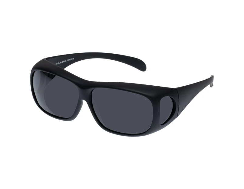 Cancer Council Jervis Fitovers Sunglasses Black