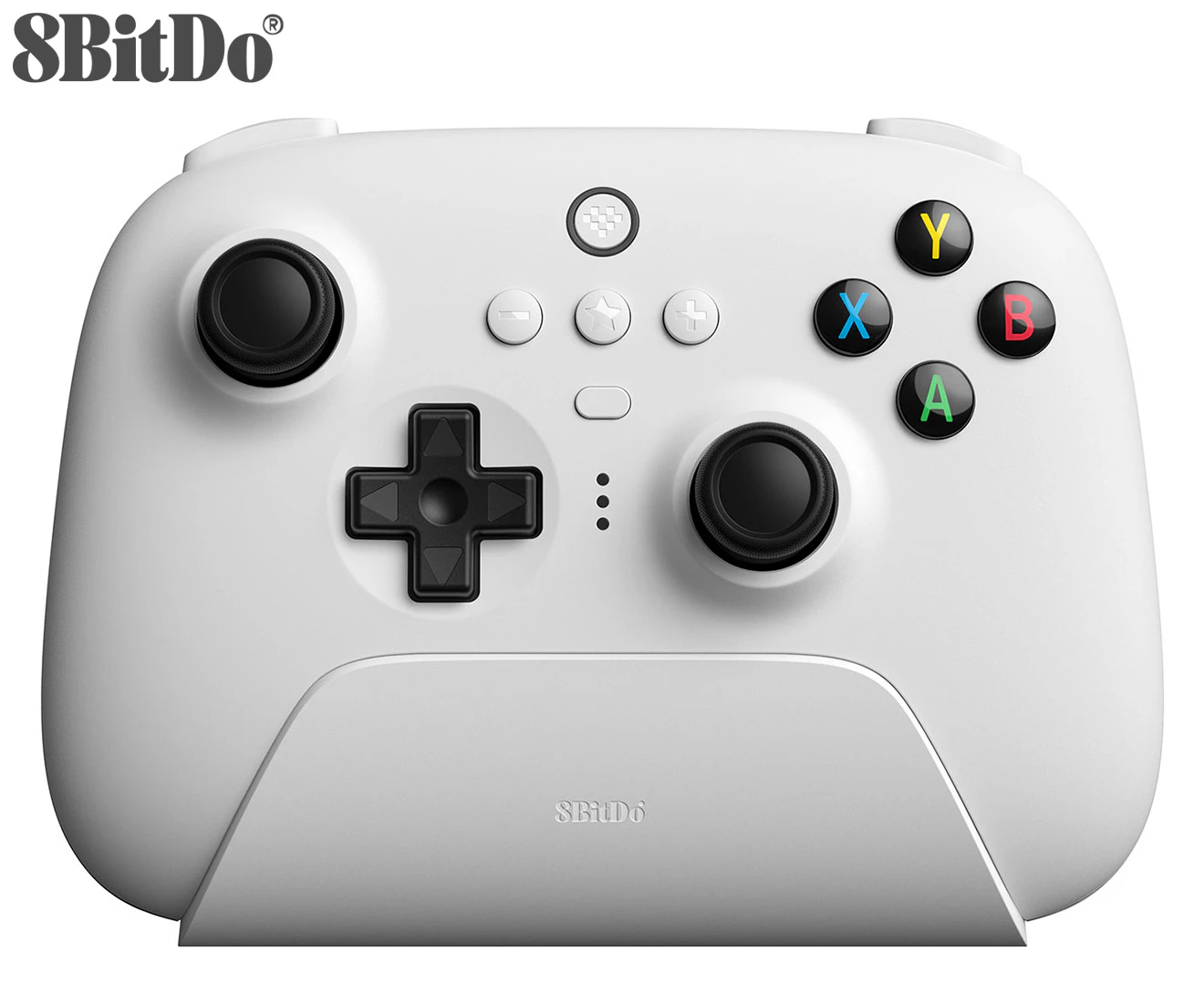 8BitDo Ultimate 2.4G Wireless Controller w/ Charging Dock - White