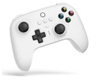 8BitDo Ultimate 2.4G Wireless Controller w/ Charging Dock - White