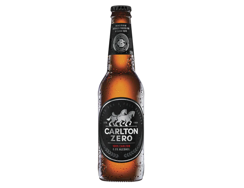 Carlton Zero 24x 330mL Bottle Carton