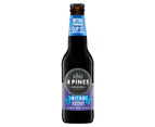 4 Pines Nitro Stout Beer 24 x 330mL Bottles