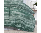 Amsons Pure Cotton Quilt Cover Set Eden Sage