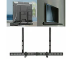 Universal Adjustable TV Soundbar Bracket Soundbar Mount Holder Wall 2Way Install