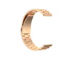 Buutrh Wate Stainless Steel Watch Band Samsung Gear Amazfit Pace-Golden