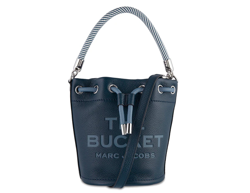 Marc Jacobs The Leather Bucket Bag - Blue Sea