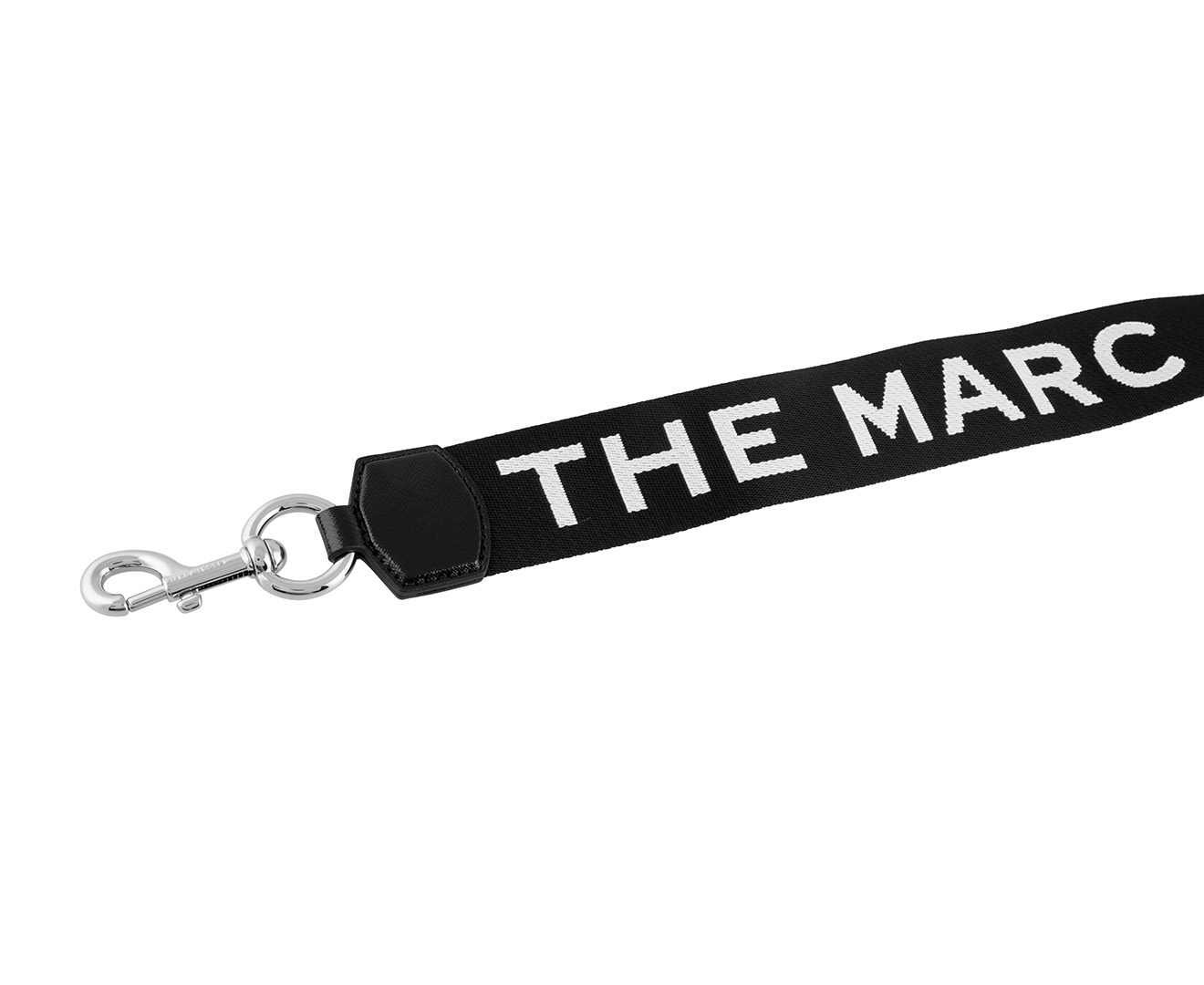 Marc Jacobs Black 'The Logo Webbing' Shoulder Strap