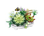 Bonsai Flowers Building Blocks Toys Set Bricks Toys Home Decor-Succulents Pot