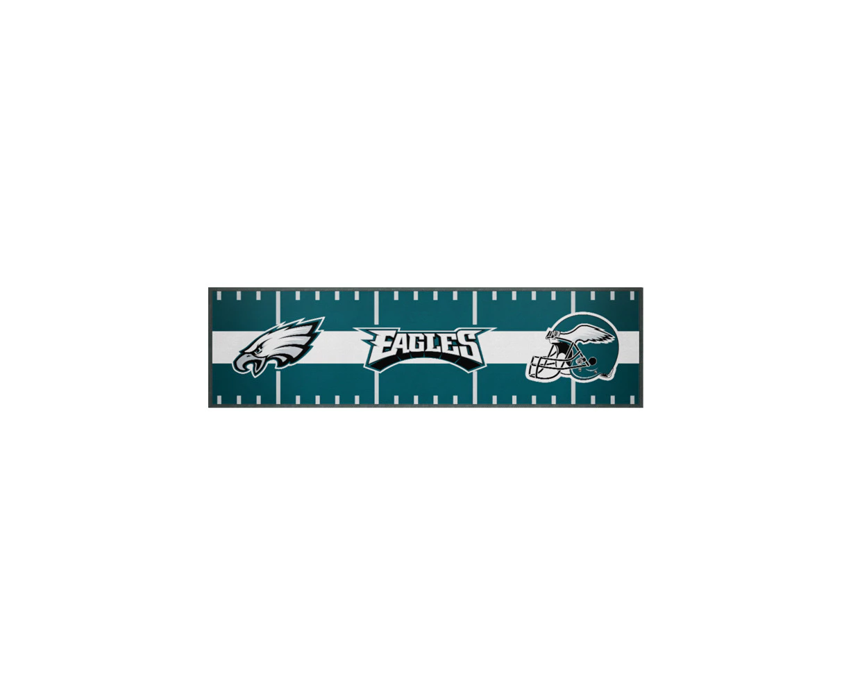 NFL Philadelphia Eagles Merchandise Bar/Kitchen Runner Counter Top Mat 89x24cm