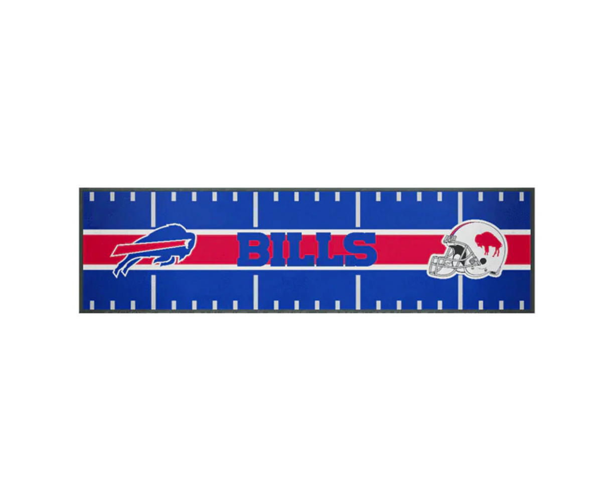 NFL Buffalo Bills Merchandise Bar/Kitchen Runner Counter Top Mat 89x24cm