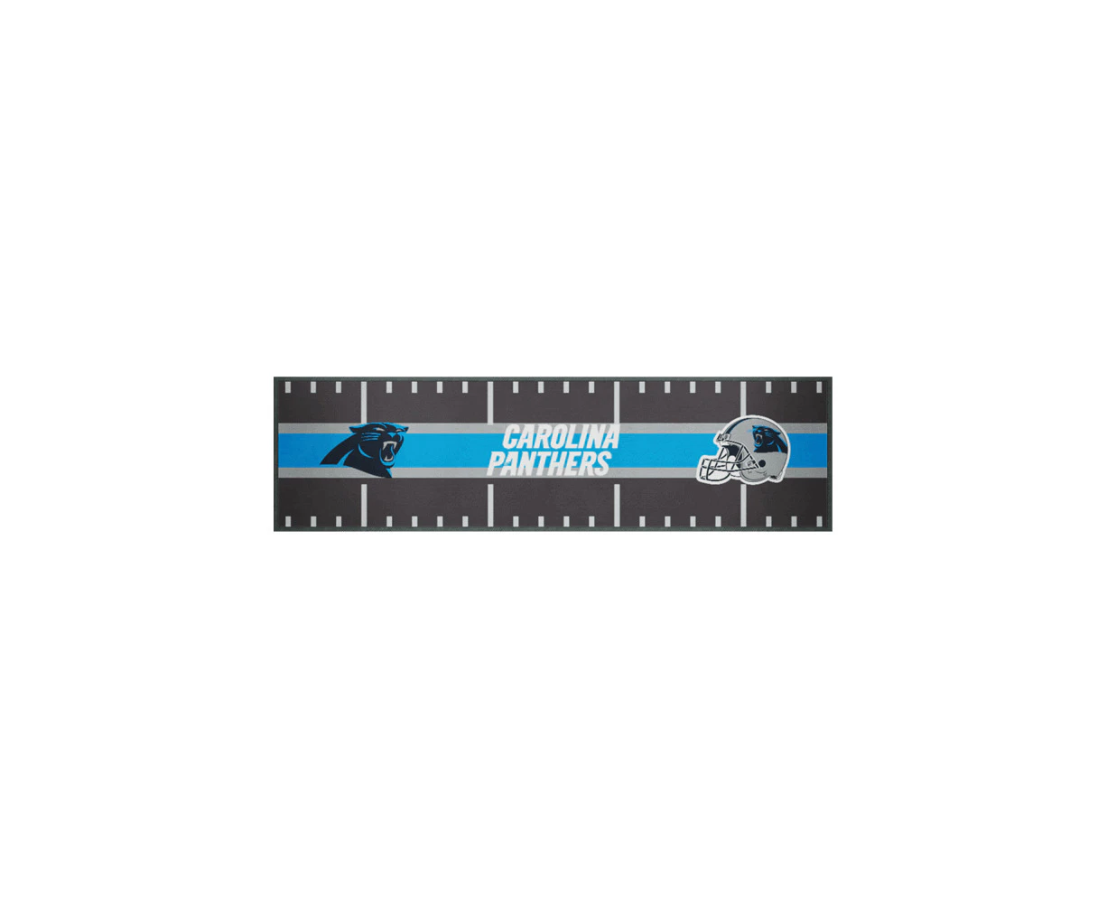 NFL Carolina Panthers Merchandise Bar/Kitchen Runner Counter Top Mat 89x24cm