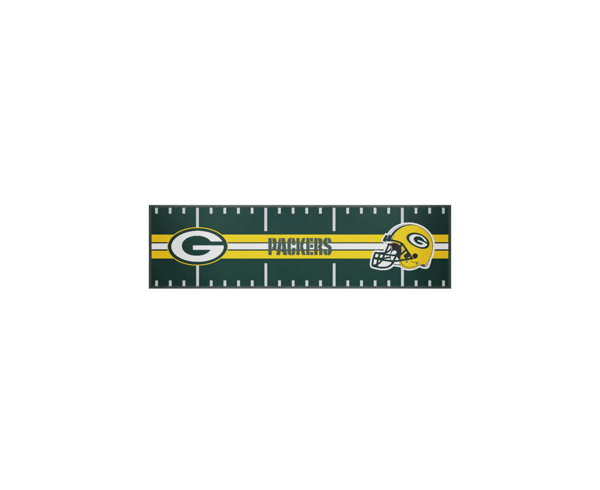 NFL Green Bay Packers Merchandise Bar/Kitchen Runner Counter Top Mat 89x24cm