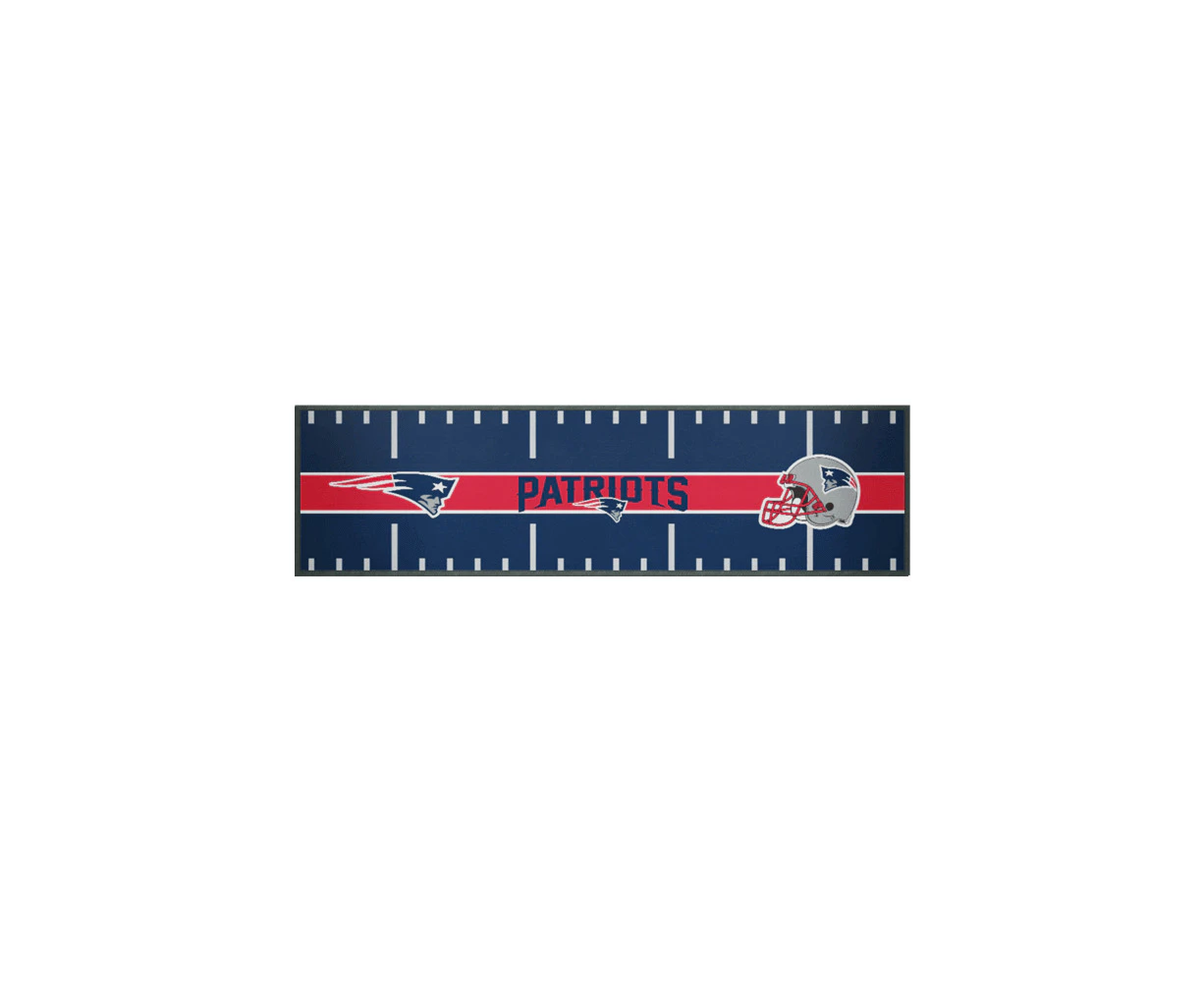 NFL New England Patriots Merchandise Bar/Kitchen Runner Counter Top Mat 89x24cm