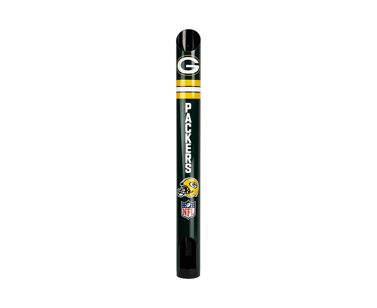 NFL Stubby Cooler Dispenser - Green Bay Packers - Fits 8 Coolers - Wall Mount