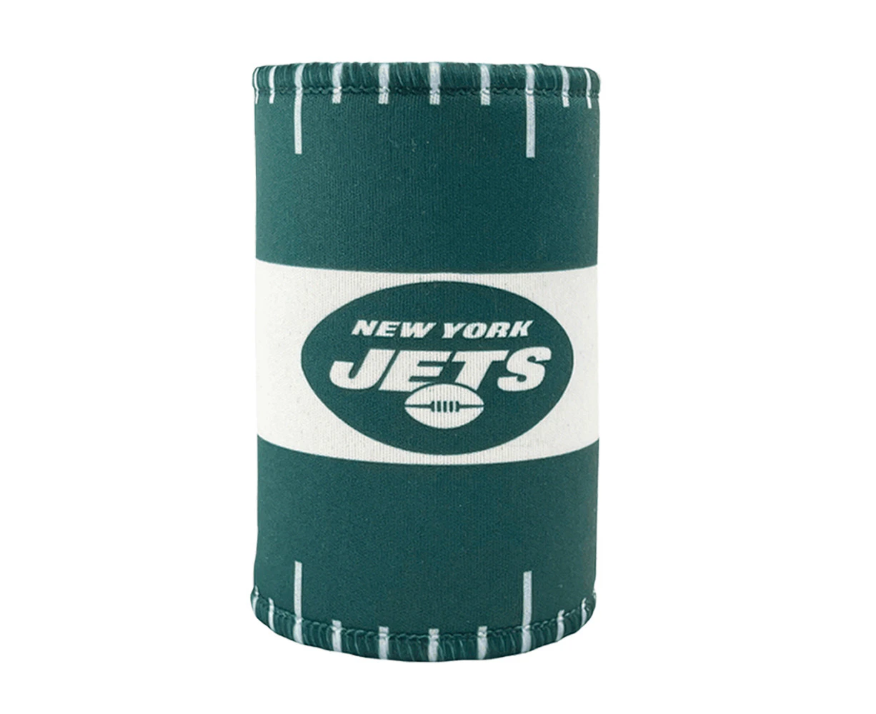 NFL New York Jets 11.5cm Stubby Can/Bottle Beverage Beer Storage Sleeve Holder