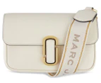 Marc Jacobs The J Marc Leather Shoulder Bag - Cloud White