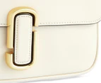 Marc Jacobs The J Marc Leather Shoulder Bag - Cloud White