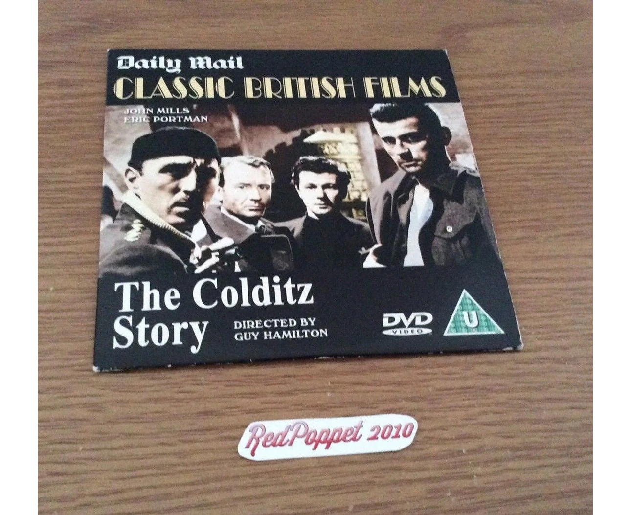 The Colditz Story - John Mills, Eric Portman - Daily Mail Promo Dvd - New. [Region Free]