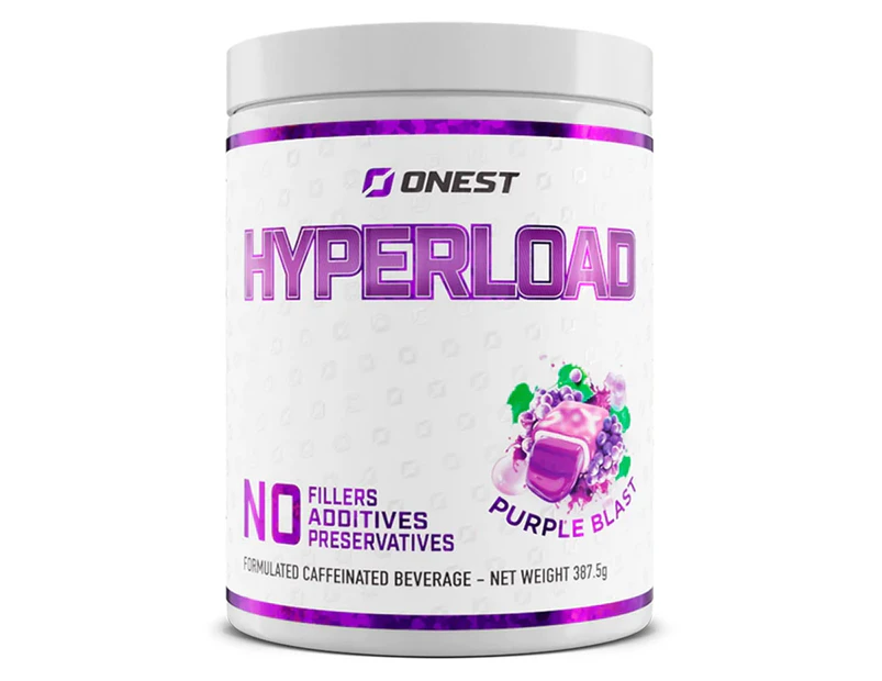 Onest HyperLoad Elite Pre-Workout Purple Blast 387.5g