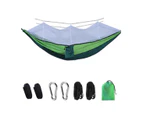 Camping Hammock Mosquito Net Double People Hanging Bed Travel Beach Hiking Swing Chair grey