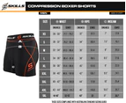 Mens Compression Boxer Shorts Base-layers Sports Briefs skin fit gym pants - 4X-LARGE