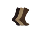 Bamboo Thermal Socks for Winter | THMO | Mens & Ladies Sizes | Warm Thick Bamboo Socks - Brown - Brown