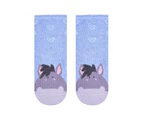 Baby Funny Patterns Cotton Socks | Steven | Soft Colourful Novelty Socks for Boys & Girls - Donkey (Blue) - Donkey (Blue)