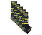15 Pair Multipack Mens Ankle Trainer Socks | Sock Snob | Breathable Low Cut Padded Short Work Socks with Reinforced Heel and Toe - 15 Pairs - 15 Pairs